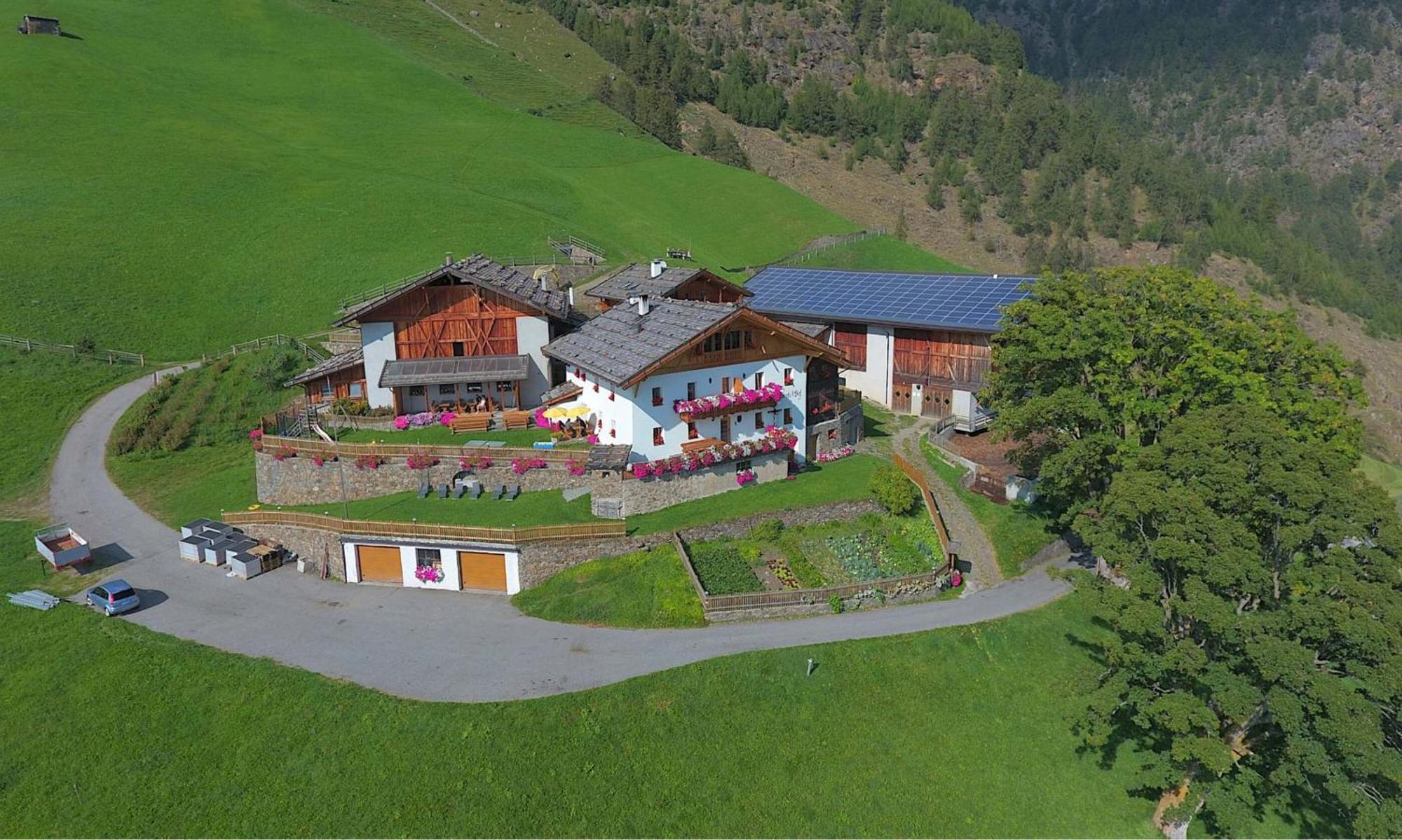 Schnatzhof Apartment Morgensonne Naturns Eksteriør bilde