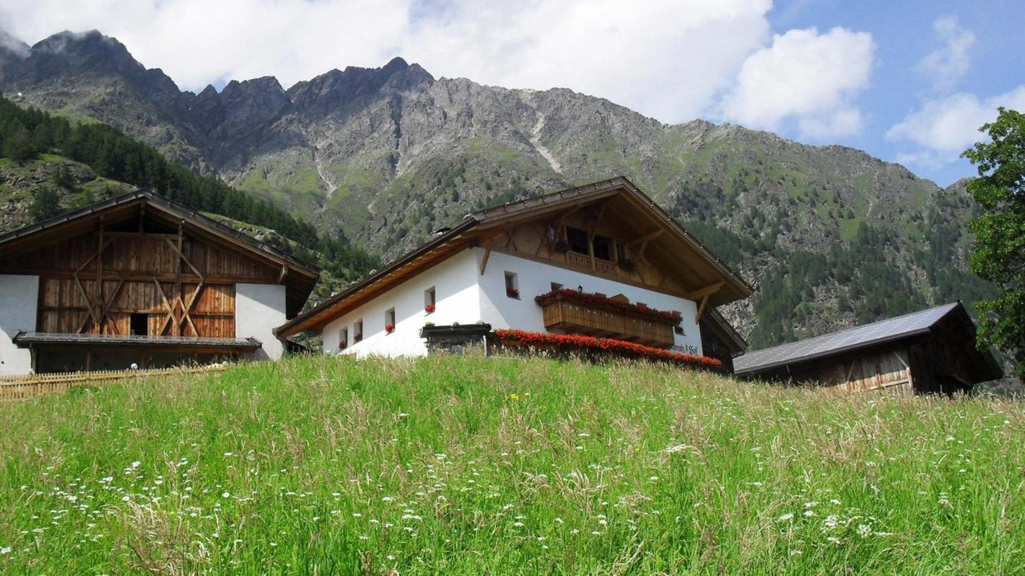 Schnatzhof Apartment Morgensonne Naturns Eksteriør bilde